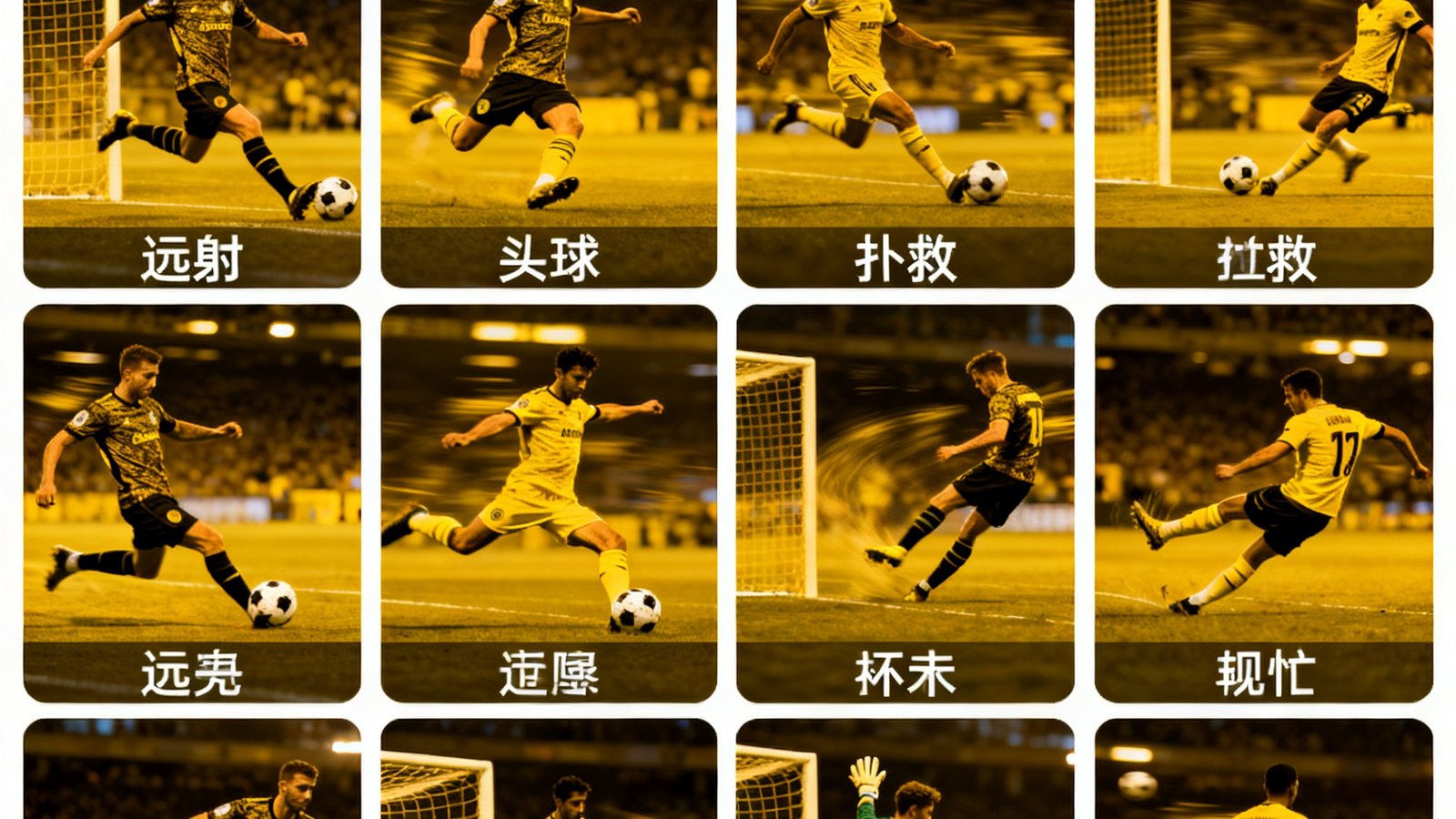 每日十佳球合集，包含远射、头球、扑救等精彩瞬间
